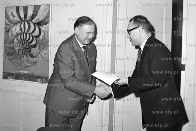 Przewodniczacy Prezydium Rady Gdanskiego Towarzystwa...