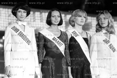 I Międzynarodowy Festiwal Piosenki Interwizji w Sopocie...