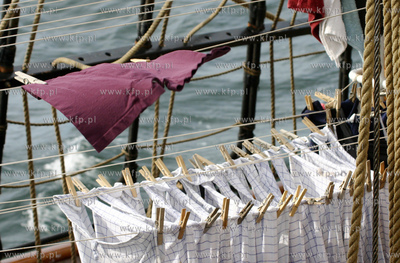 Wizyta zaglowca George Stage - najmniejszego pelnorejowca...