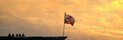 Port Wojenny w Gdyni. Powitanie fregaty rakietowej...