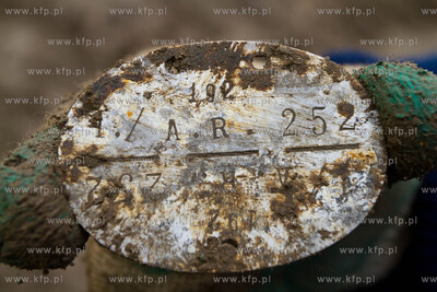 Gdansk. Rebiechowo. Szczatki niemieckiego zolnierza...