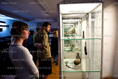 Gdansk. Muzeum Archeologiczne.  Europejska Noc Muzeow...