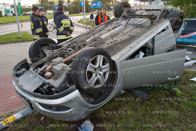 Grozny wypadek w Gdansku na skrzyzowaniu ulic Rakoczego...