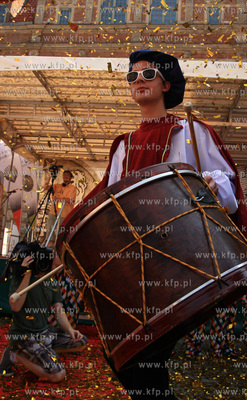 Otwarice 752 Jarmarku sw. Dominka w Gdansku. Uroczysta...