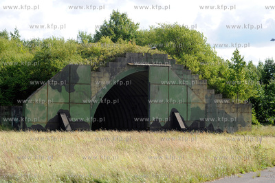 Jednostka wojskowa w Redzikowie, k. Slupska. Tutaj...