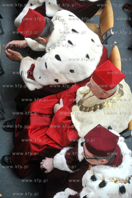 Uroczyste posiedzenie Senatu  Uniwersytetu Gdanskiego...