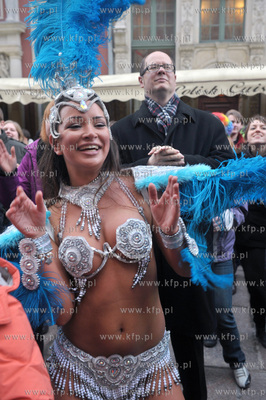 Na 100 dni przed rozpoczeciem Euro2012 na ulicy Dlugiej...