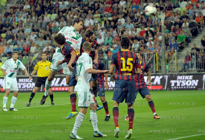 PGE ARENA w Gdansku. Super-Mecz miedzy Lechia Gdansk,...