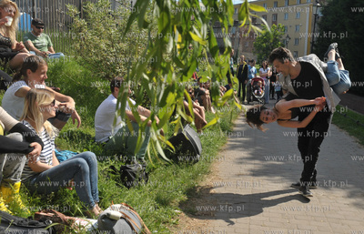 Festiwal Streetwaves w Gdansku Dolnym Wrzeszczu. Park...