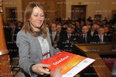 Inauguracyjna sesja Rady Miasta Gdanska w Wielkiej...