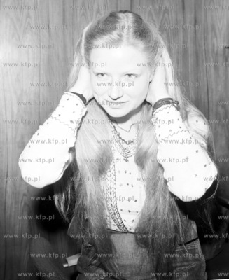 Aktorka Bozena Dykiel. 2marzec1975_z.kosycarz_p17 11.03.1974...