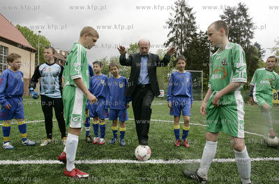 Gdansk. Gimnazjum nr 23 w Oliwie. Uroczyste otwarcie...