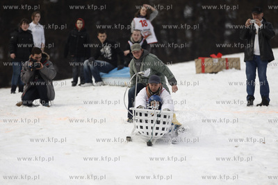 Sopot. Lysa Gora. Pierwsza edycja zawodow Zjazd Na...