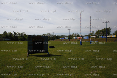 Sopot. Stadion im. E. Hodury. Tutaj mecze rugby rozgrywa...