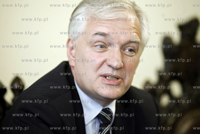 Gdansk. Sad Apelacyjny. Konferencja Ministra sprawiedliwosci...