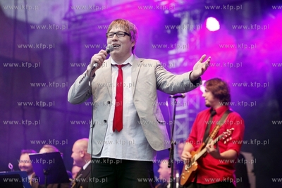 Gdansk. Targ Weglowy. Koncert zepolu Majestic w ramach...