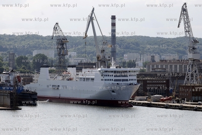 Stena Alegra remontowana w stoczni w Gdyni.
28.06.2013
fot....
