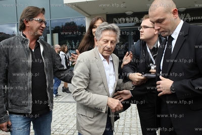 38 Gdynia Festiwal Filmowy. Nz. rezyser Roman Polanski...