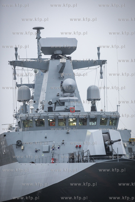 Gdynia Oksywie. Port Wojenny.ORP Slązak w przeddzień...