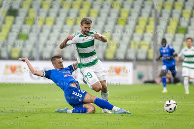Ekstraklasa. Lechia Gdańsk - Motor Lublin. Nz. Kacper...