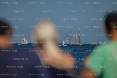 Baltic Sail. Parada żaglowców na Zatoce Gdańskiej....