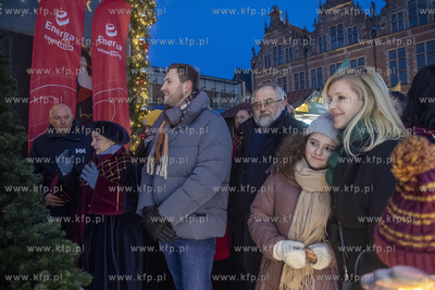 Otwarcie Jarmarku Bożonarodzeniowego w Gdańsku. Nzz....