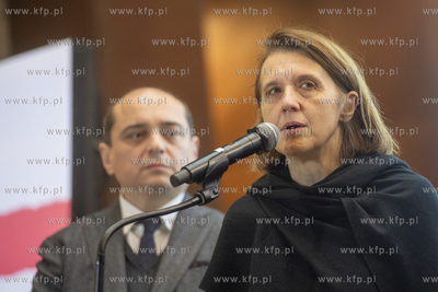 ECS. Konferencja Hanny Wróblewskiej, Minister Kultury...