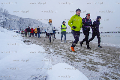 Gdynia Orłowo. Uczestnicy akcji Ultrakrew „Każdy...