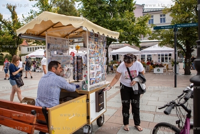 Sopot, Plac Zdrojowy. Mobilna poczta. 16.08.2019 /...