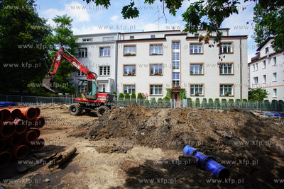 Sopot, Remont ulicy 3 maja w Sopocie. 29.06.2022 /...