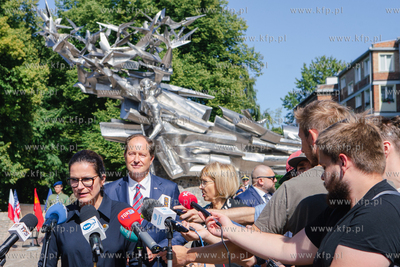 Wizyta w Gdańsku Marka Brzezińskiego, ambasadora...