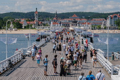 Sopot. Wakacje w kurorcie. 25.06.2023 / fot. Anna Rezulak...