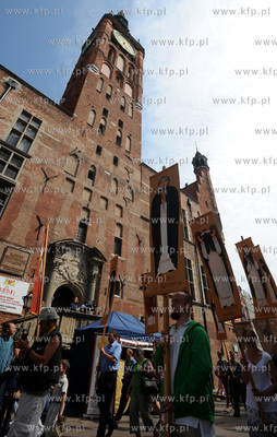 Odpust sw. Dominika na ulicach Gdanska w ramach Jarmarku...