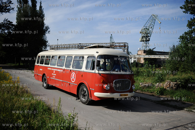 Gdansk. Subiektywna Linia Autobusowa. Zabytkowy Autobus...