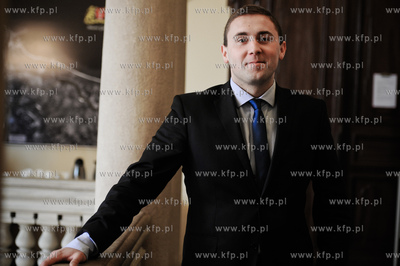 Gdansk. Nowy Ratusz. Sesja Rady Miasta Gdanska. 
Nz...