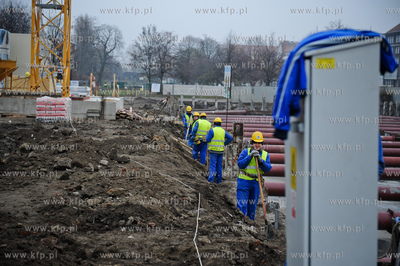 Gdansk. Budowa Teatru Szekspirowskiego. 
24.11.2011
fot....
