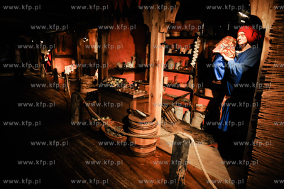 Gdansk. Spichlerz Blekitny Baranek. Oddzial Muzeum...