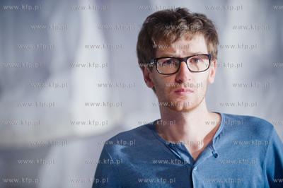 Gdansk. Teatr Wybrzeze. Proba medialna spektaklu pt...