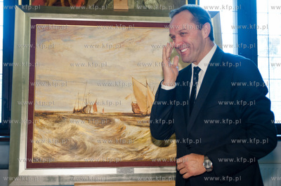 Gdansk. Ratusz Glownego Miasta. Uroczystosc wreczenia...