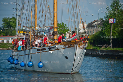 Gdansk. Oficjalne rozpoczecie sezonu zeglarskiego....