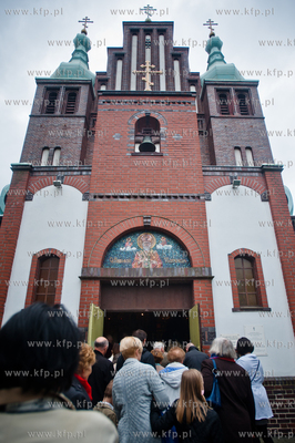 Gdansk. Poniedzialek Paschy w Cerkwi Prawoslawnej sw....