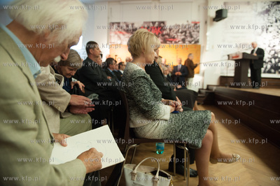 Gdansk. Historyczna Sala BHP. Konferencja z cyklu pt....