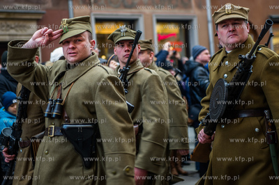 Gdansk. Narodowy Dzien Pamieci Zolnierzy Wykletych....