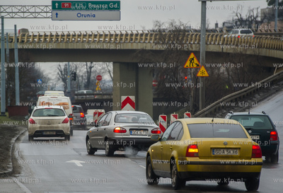 Gdansk. Zmiany w organizacji ruchu w ciagu al. Armii...