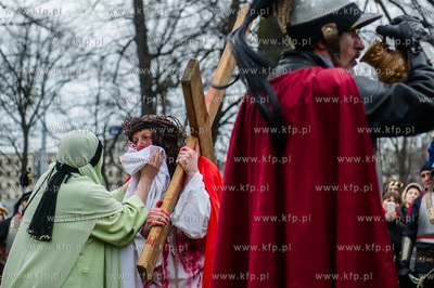 Wielki Piatek. Misterium Meki Panskiej na ulicach Gdanska.
25.03.2016
fot....