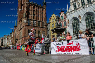 Gdańsk. XXII Energa Maraton Solidarności. 15.08.2016...