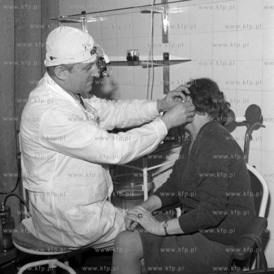 Wojewódzka Przychodnia Przemysłowa w Gdańsku. Lekarz...