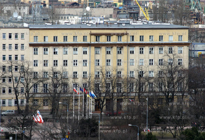 Budynek Sztabu Marynarki Wojennej - widok z Kamiennej...