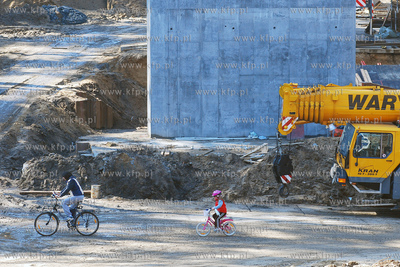 Budowa Estakady Kwiatkowskiegow Gdyni  - odcinka laczacego...