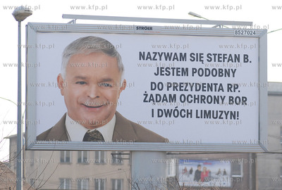 Gdynia. Nowy bilboard z czarnym pijarem przy ul. Morskiej...